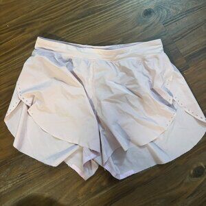 Lululemon Hotty Hot Running Shorts Strawberry Milkshake Women’s Athletic Shorts